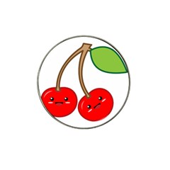 Kawaii Cherry Hat Clip Ball Marker (4 Pack)