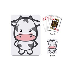 Kawaii Cow Playing Cards (mini) 