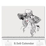 2024 Search Red Wall Calendar 8.5 x 6 Cover
