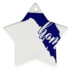 Florida Home  Ornament (star)  by CraftyLittleNodes