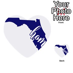Florida Home  Multi-purpose Cards (heart)  by CraftyLittleNodes