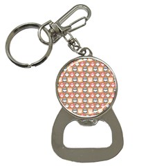 Colorful Whimsical Owl Pattern Bottle Opener Key Chains by GardenOfOphir
