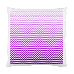 Purple Gradient Chevron Standard Cushion Cases (two Sides)  by CraftyLittleNodes