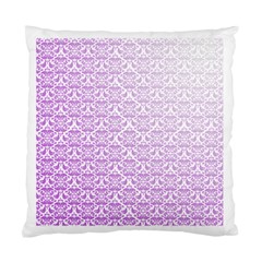 Purple Damask Gradient Standard Cushion Case (one Side)  by CraftyLittleNodes