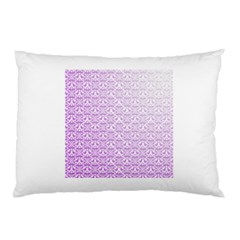Purple Damask Gradient Pillow Cases by CraftyLittleNodes