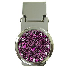 Ribbon Chaos 2 Pink Money Clip Watches by ImpressiveMoments