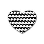 Pattern 361 Heart Coaster (4 pack) 