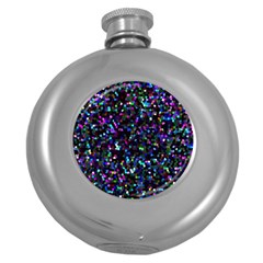 Glitter 1 Round Hip Flask (5 Oz)