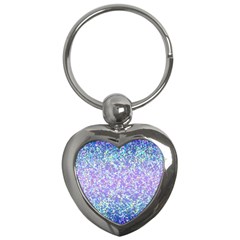 Glitter 2 Key Chains (heart)  by MedusArt