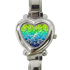 Glitter 4 Heart Italian Charm Watch by MedusArt