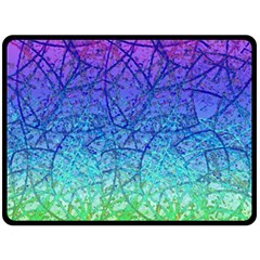 Grunge Art Abstract G57 Double Sided Fleece Blanket (large)  by MedusArt