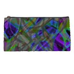 Colorful Abstract Stained Glass G301 Pencil Cases by MedusArt