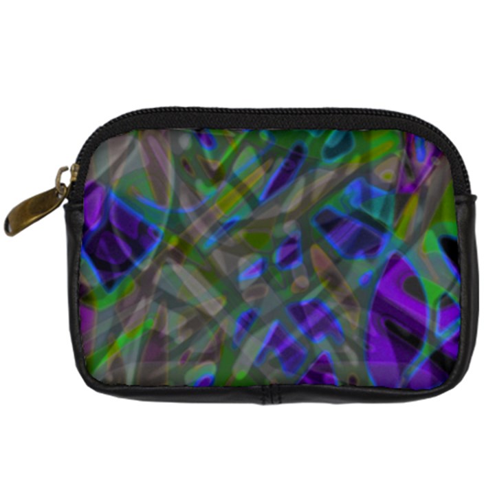 Colorful Abstract Stained Glass G301 Digital Camera Cases