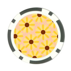 Sunflowers Everywhere Poker Chip Card Guards (10 Pack) 