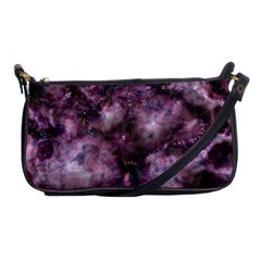 Alien Dna Purple Shoulder Clutch Bags by ImpressiveMoments