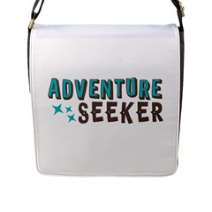 Adventure Seeker Flap Messenger Bag (l)  by CraftyLittleNodes