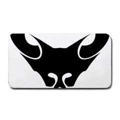 Black Fox Logo Medium Bar Mats by carocollins