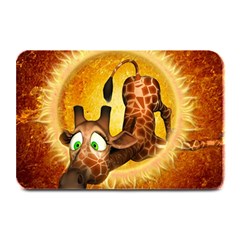 I m Waiting For You, Cute Giraffe Plate Mats by FantasyWorld7