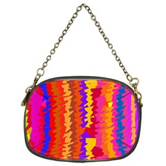 Colorful Pieces Chain Purse (two Sides) by LalyLauraFLM
