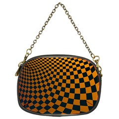 Abstract Square Checkers  Chain Purses (one Side)  by OZMedia