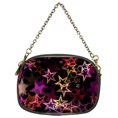Sparkly Stars Pattern Chain Purses (two Sides)  by LovelyDesigns4U