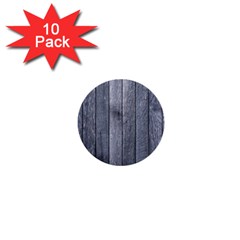 Grey Fence 1  Mini Buttons (10 Pack)  by trendistuff