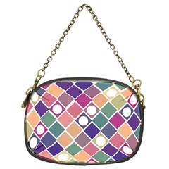 Dots And Squares Chain Purses (one Side)  by Kathrinlegg