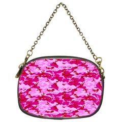 Camo Pink Chain Purses (one Side)  by trendistuff