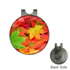 Autumn Leaves 1 Hat Clips With Golf Markers by trendistuff