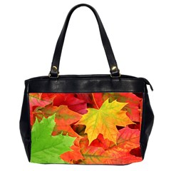 Autumn Leaves 1 Office Handbags (2 Sides)  by trendistuff