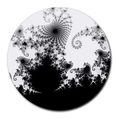Fractal Round Mousepads by trendistuff