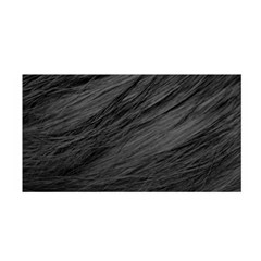Long Haired Black Cat Fur Satin Wrap by trendistuff