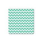 Chevron Pattern Gifts Square Magnet