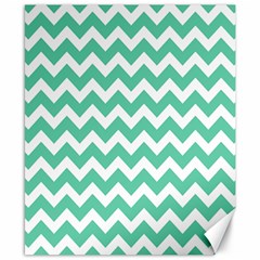 Chevron Pattern Gifts Canvas 8  X 10  by GardenOfOphir