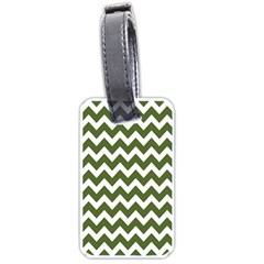Chevron Pattern Gifts Luggage Tags (one Side)  by GardenOfOphir