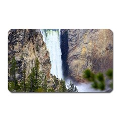 Yellowstone Waterfall Magnet (rectangular) by trendistuff
