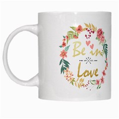 Love 2 White Coffee Mug by walala