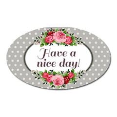 Greetings Magnet (oval)