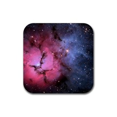 Trifid Nebula Rubber Square Coaster (4 Pack) 