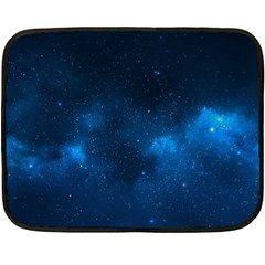 Starry Space Double Sided Fleece Blanket (mini) 