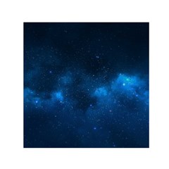 Starry Space Small Satin Scarf (square) 