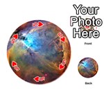 ORION NEBULA Playing Cards 54 (Round)  Front - Heart5
