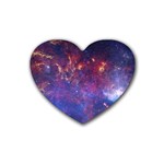 MILKY WAY CENTER Heart Coaster (4 pack)  Front