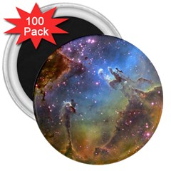 Eagle Nebula 3  Magnets (100 Pack) by trendistuff