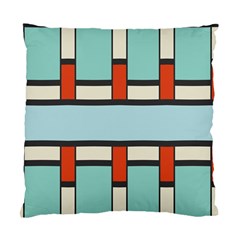 Vertical And Horizontal Rectangles 	standard Cushion Case (two Sides) by LalyLauraFLM