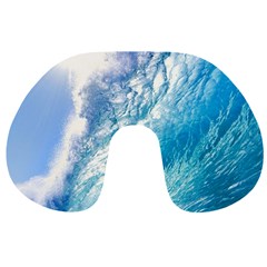 Ocean Wave 1 Travel Neck Pillows by trendistuff