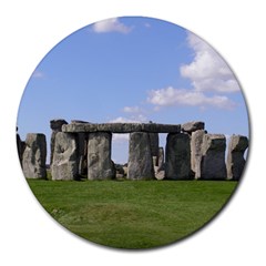 Stonehenge Round Mousepads by trendistuff