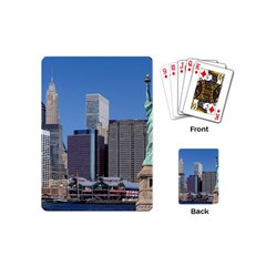 Ny Liberty 2 Playing Cards (mini)  by trendistuff