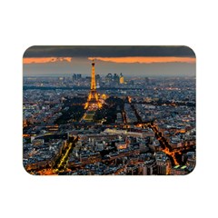 Paris From Above Double Sided Flano Blanket (mini)  by trendistuff
