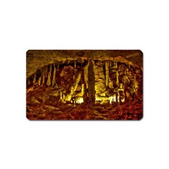 Volcano Cave Magnet (name Card) by trendistuff
